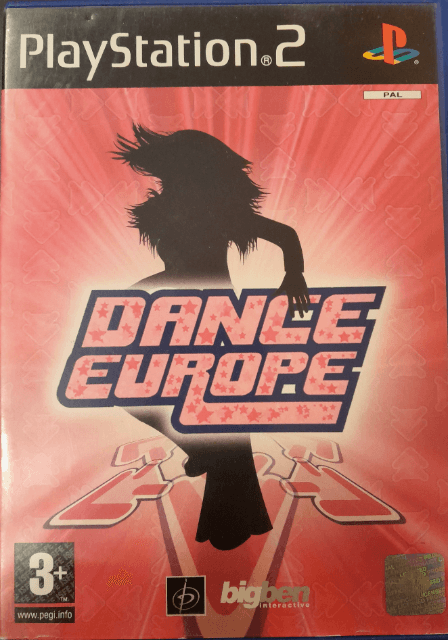 Dance Europe box art for Playstation 2
